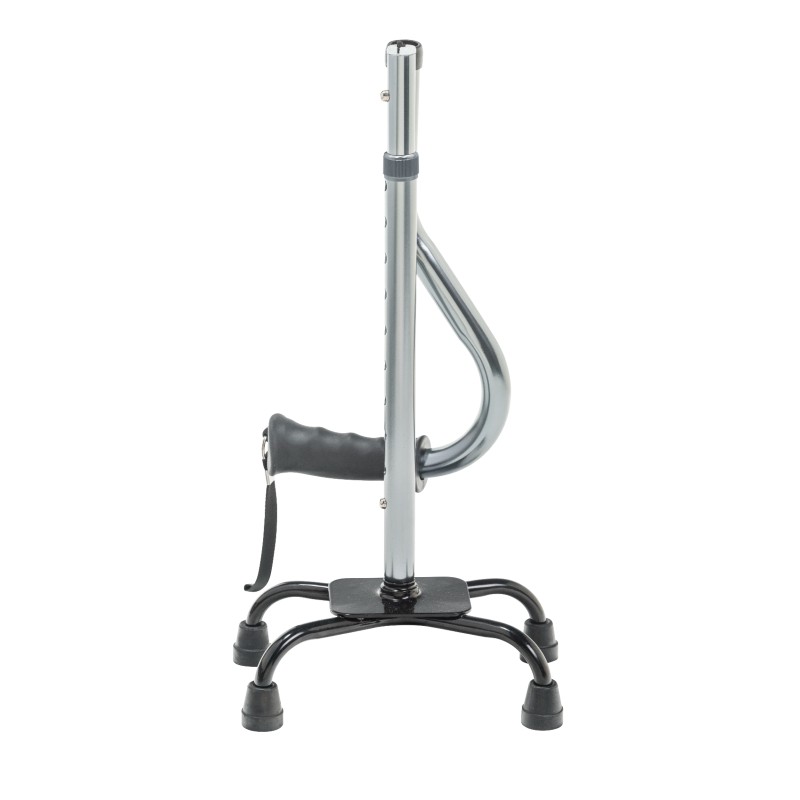 Drive Folding Height-Adjustable Offset Quad Cane