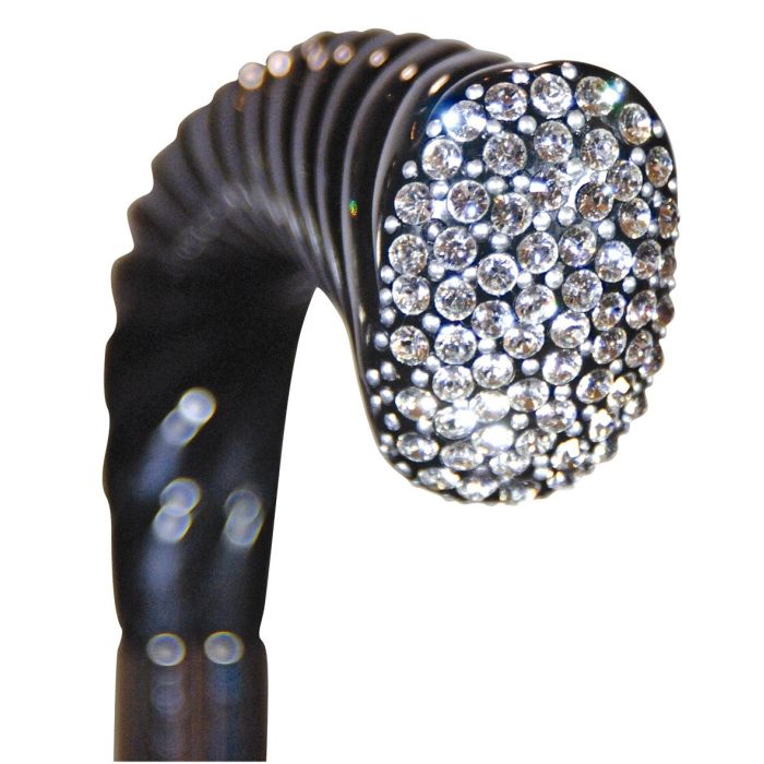 Evening Crutch Cane with Swarovski Elements