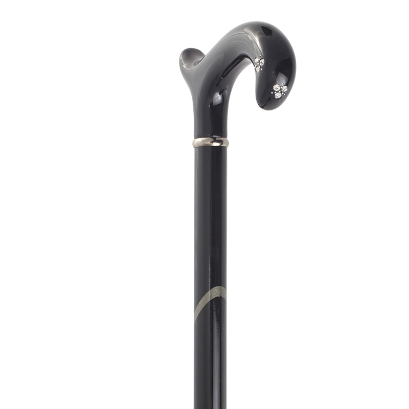 Ladies' Evening Derby Cane with Swarovski Elements