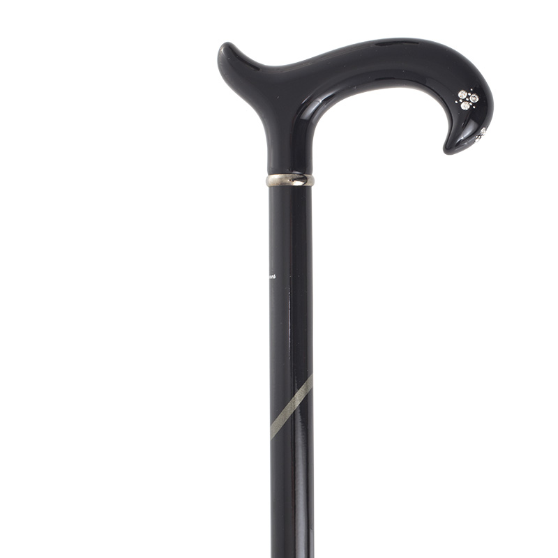 Ladies' Evening Derby Cane with Swarovski Elements