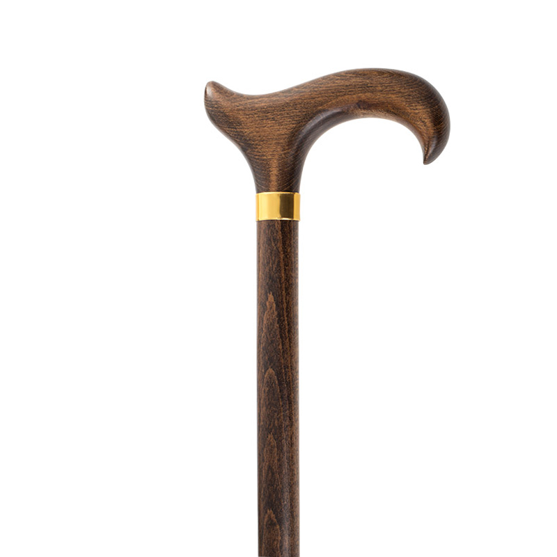 Extra-Long Derby Handle Wooden Walking Stick