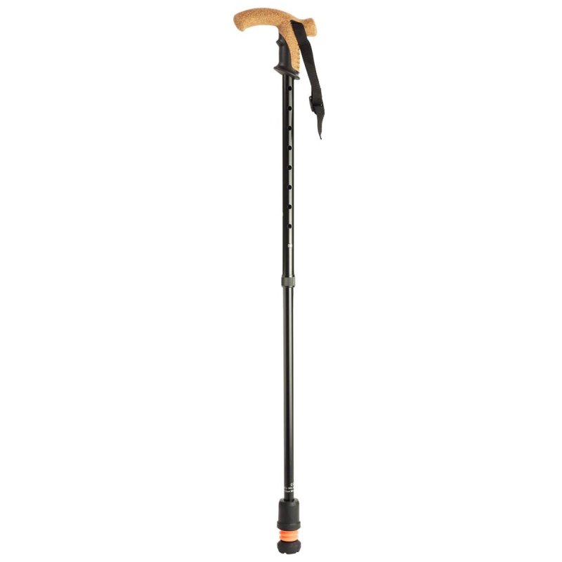 Telescopic Black Walking Stick WalkingSticks.co.uk