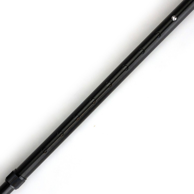 Flexyfoot Soft Derby Handle Black Telescopic Walking Stick