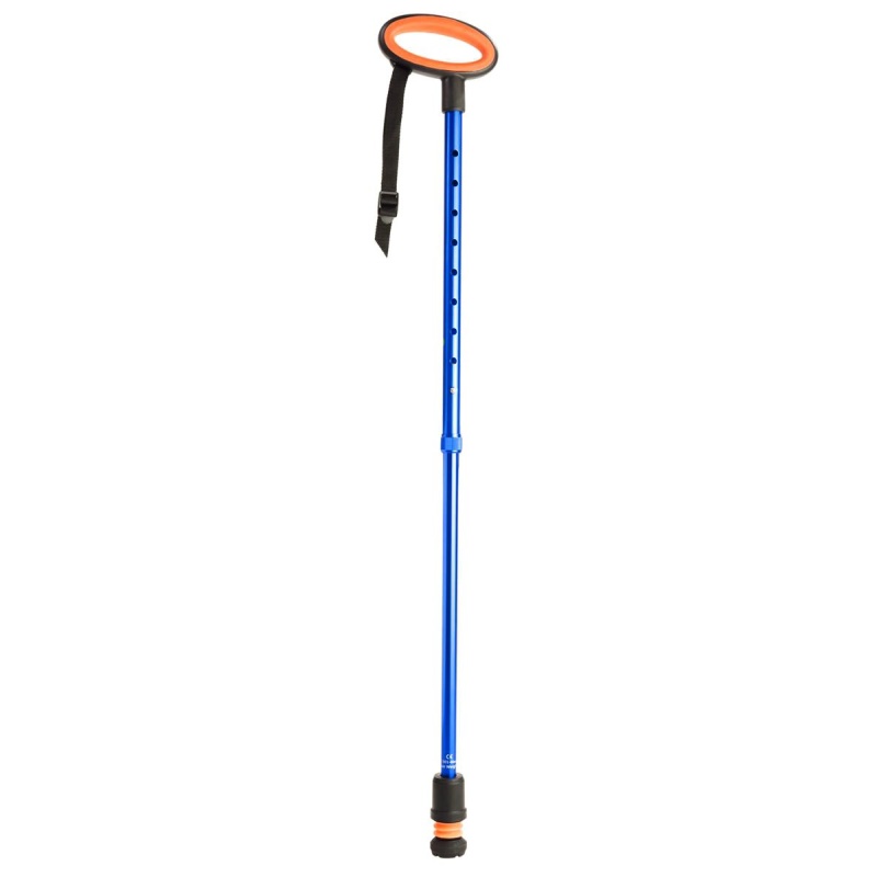 Flexyfoot Blue Telescopic Walking Stick