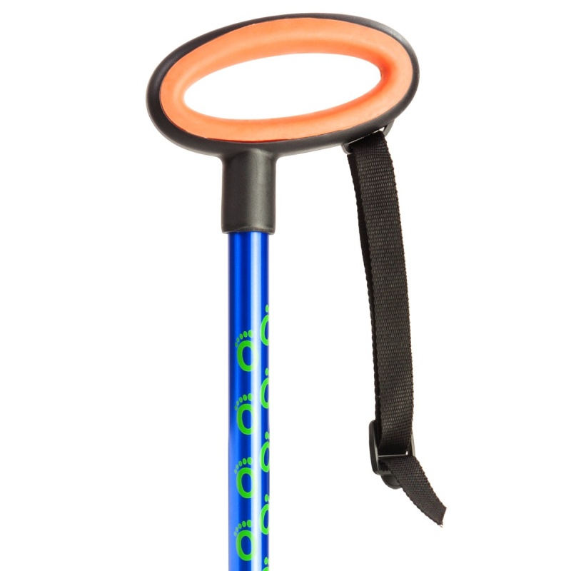 Flexyfoot Blue Telescopic Walking Stick