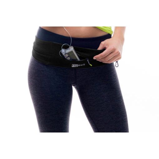 FlipBelt Zipper Black Storage Belt