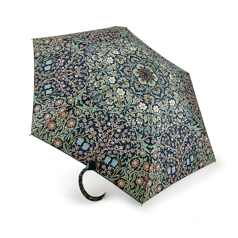 Fulton Tiny 2 Morris and Co. Compact UV Umbrella (Blackthorn)