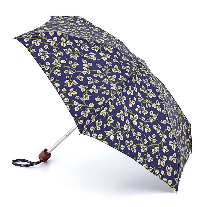 Fulton Tiny 2 Morris and Co Collection Compact UV Umbrella (Merton Leaf)
