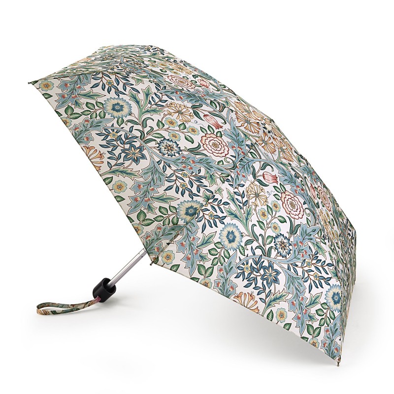 Fulton Tiny 2 Morris and Co. Compact Umbrella (Wilhelmina)