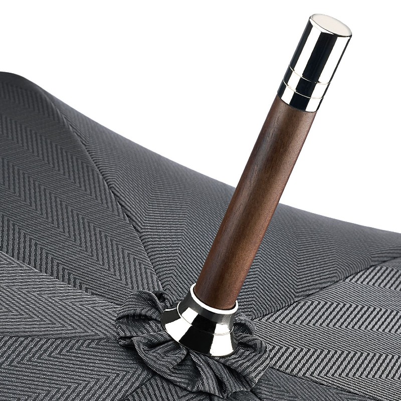 Fulton Diamond Collection Radiant Gentleman's Walking Umbrella (Herringbone)