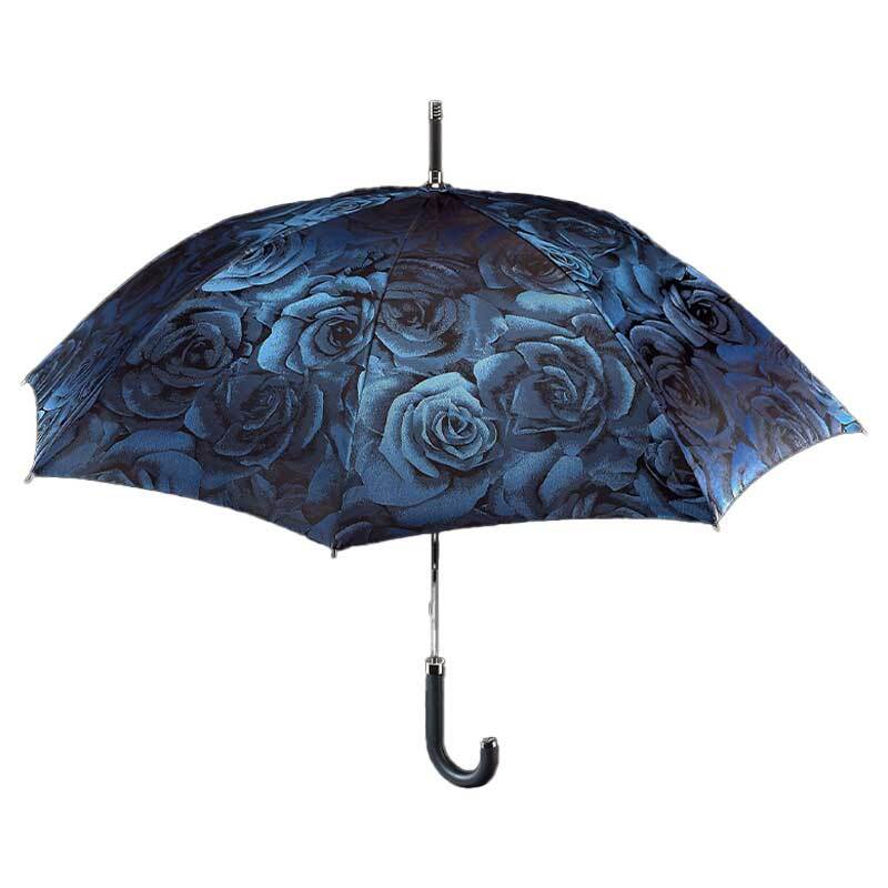 Fulton Diamond Collection 'The Princess' Lady's Walking Umbrella (Navy Rose)