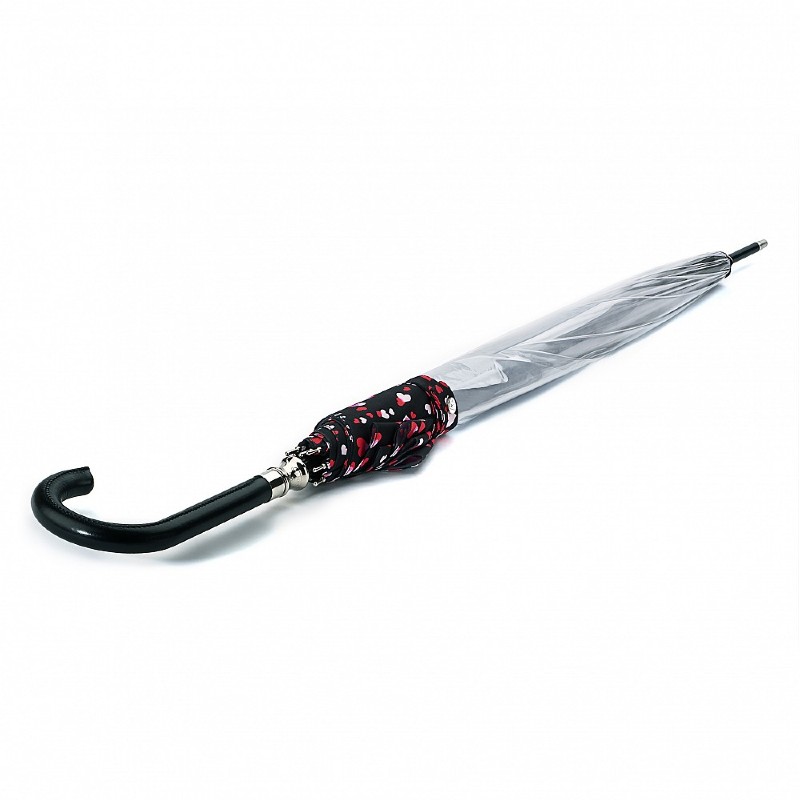 Fulton Birdcage Luxe Clear Dome Umbrella WalkingSticks.co.uk