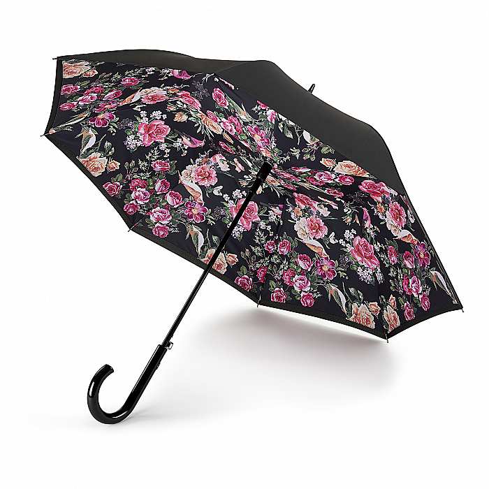 Fulton Bloomsbury Ladies Automatic Walking Umbrella (English Garden)