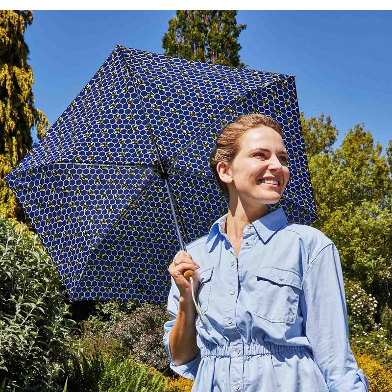 Fulton Eco Planet-2 Recycled Compact UV Umbrella (Beehive)