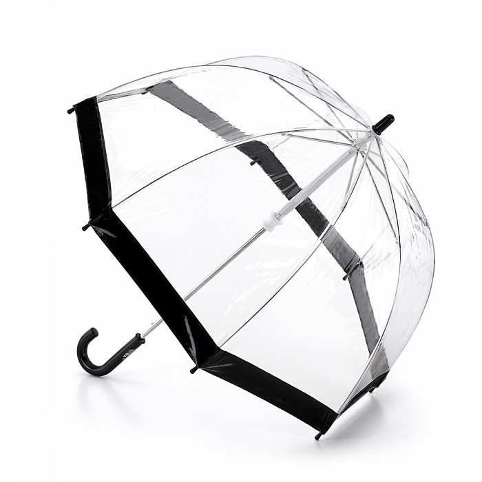 Fulton Funbrella Clear Dome Children's Umbrella (Black)