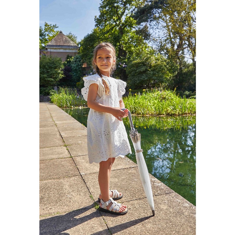 Fulton Funbrella Clear Dome Children's Umbrella (Silver)