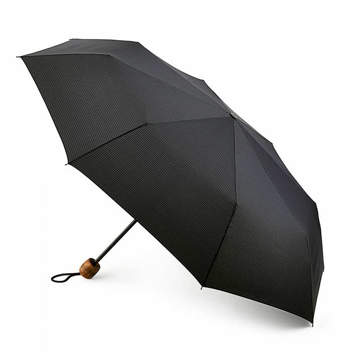 Fulton Hackney Gents' Compact Folding Umbrella (Navy)