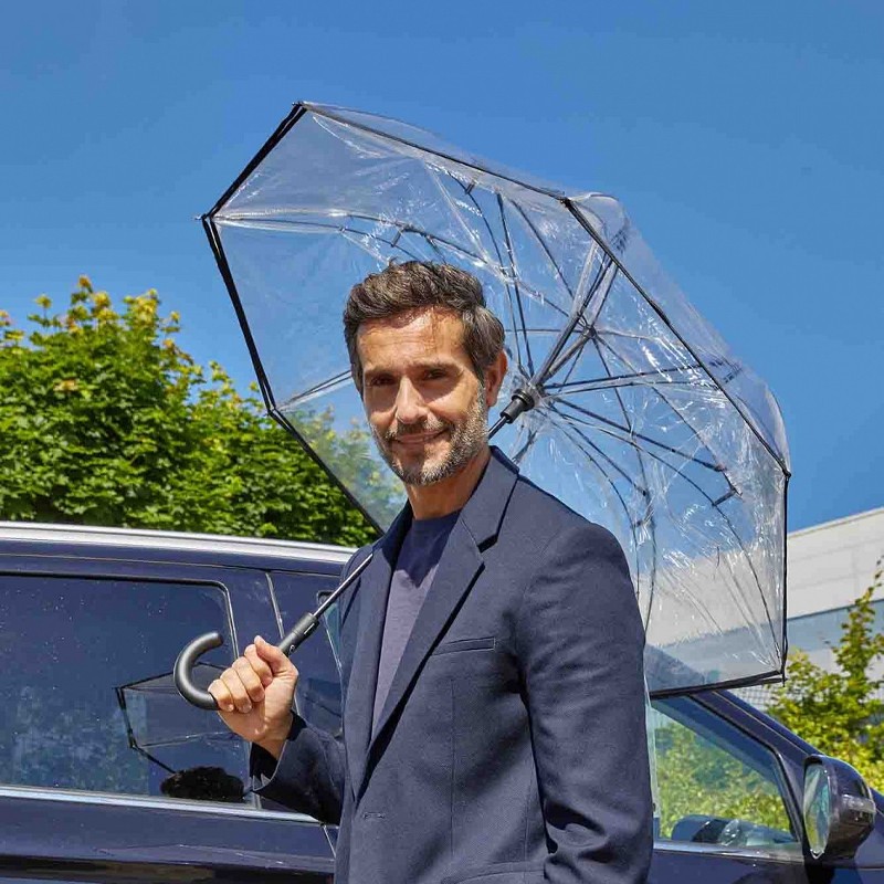 Fulton Invertor Automatic Invertible Clear Umbrella