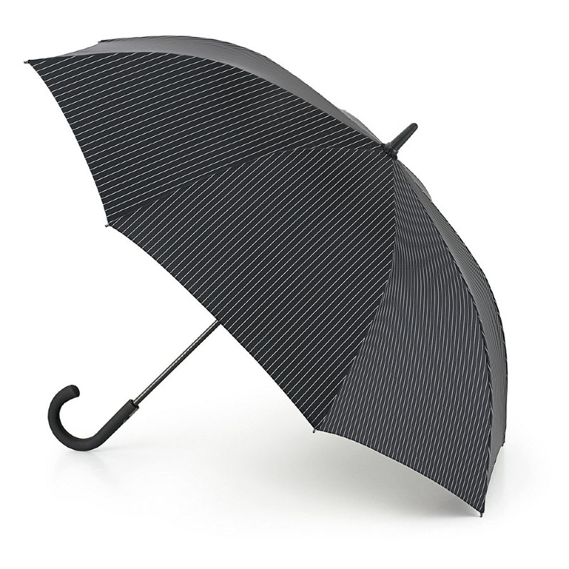Fulton Knightsbridge Gents' Automatic Luxury Walking Umbrella (City Stripe Black)