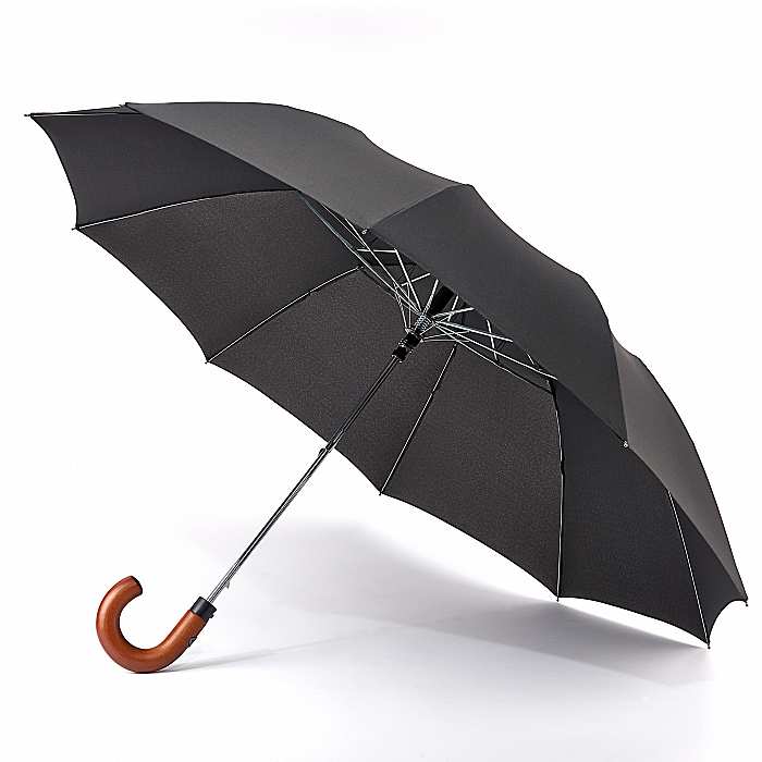 Fulton Magnum Automatic Compact Umbrella (Black)