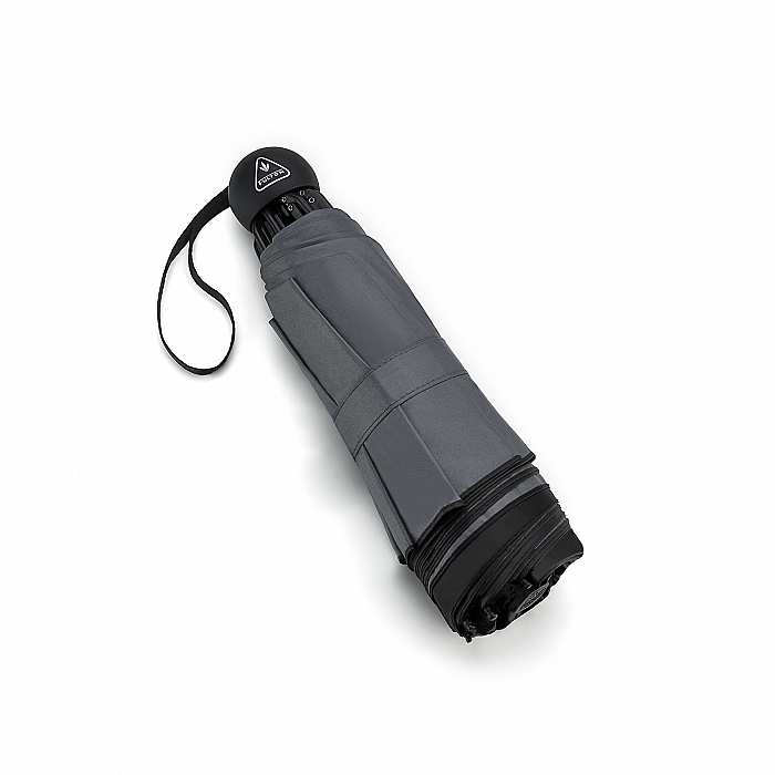 Fulton Mini Invertor 1 Folding Umbrella (Black  and Charcoal)