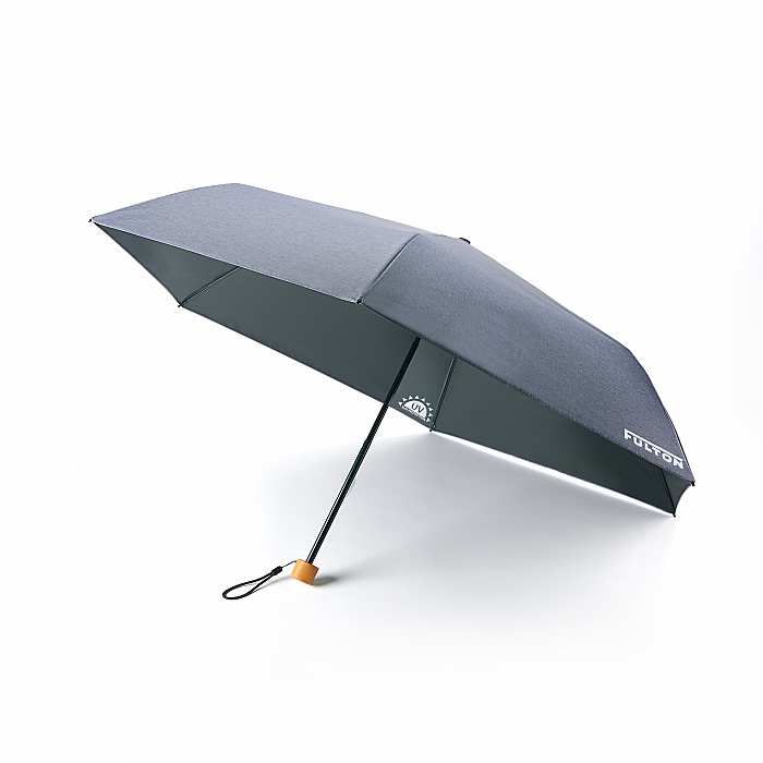 Fulton Parasoleil 2 UV Folding Umbrella (Blue Chambray)