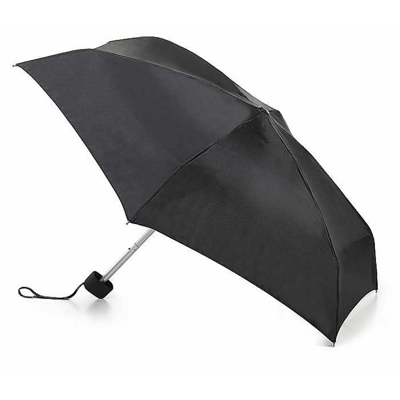 Fulton Tiny Ultra-Compact Portable Pocket-Size Umbrella (Black)