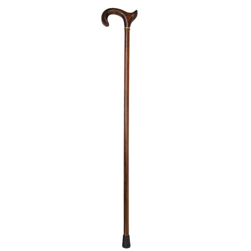 Gents' Beech Derby Walking Stick for Right-Handed Users