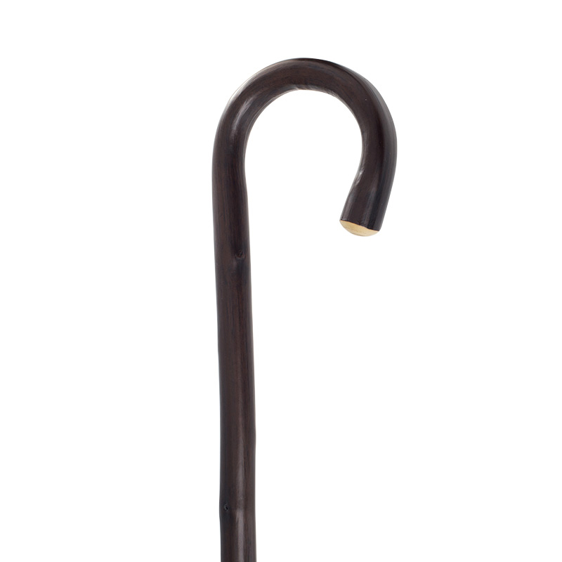 Gents' Knobbly Chestnut Crook Walking Stick