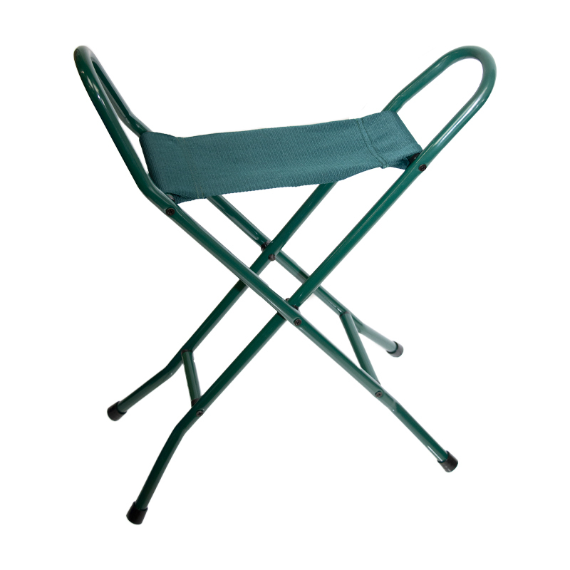 Green Canvas Folding Seat Stick