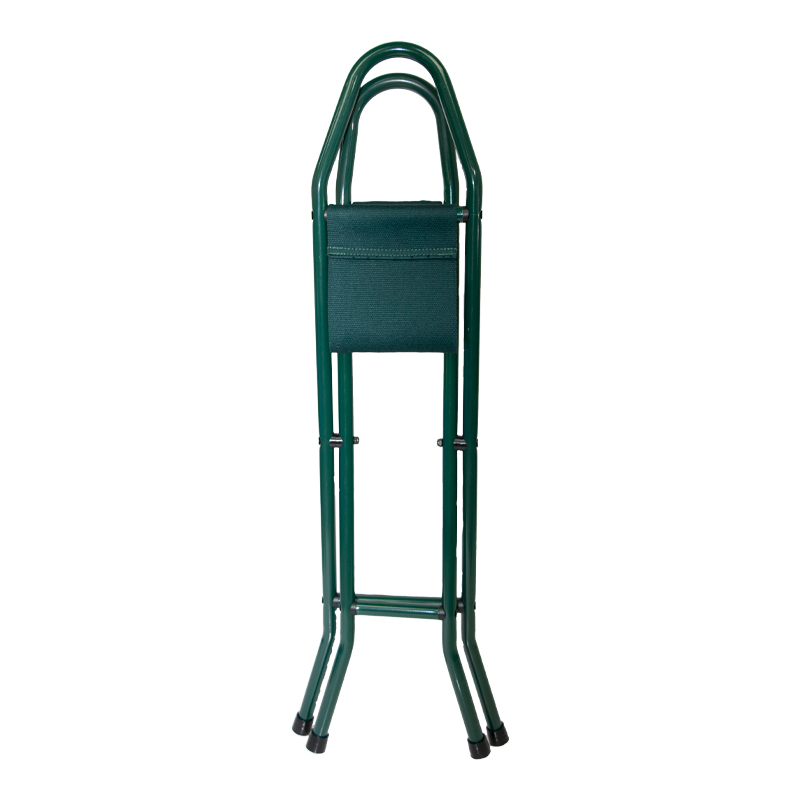 Green Canvas Folding Seat Stick