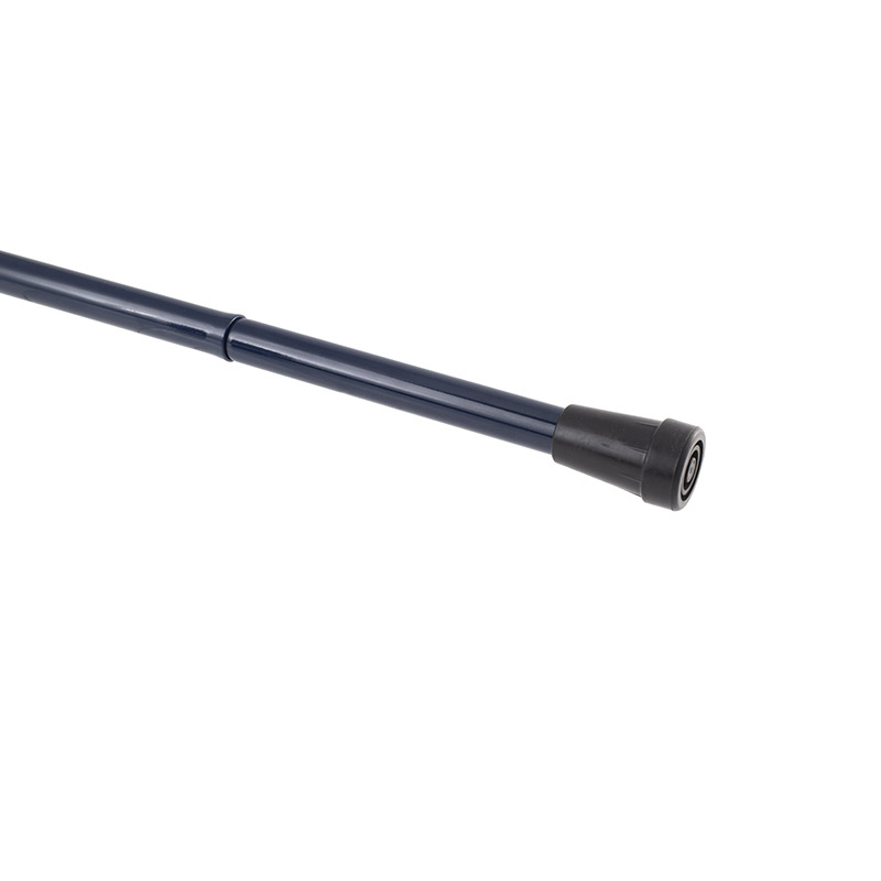 Height-Adjustable Folding Blue Derby Walking Stick