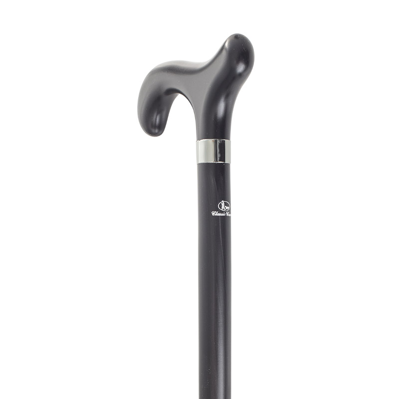 Ladies' Black Derby Walking Stick