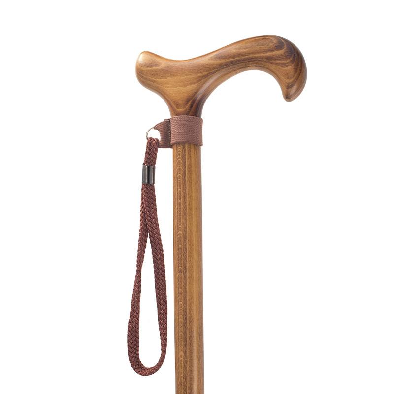 Ladies' Scorched Beech Derby Walking Cane