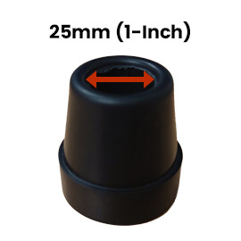 25mm (1") Ferrule Measurement Image