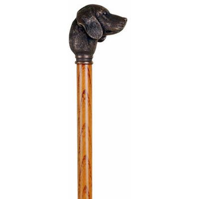 Bronze-Effect Golden Retriever Collectors' Walking Stick