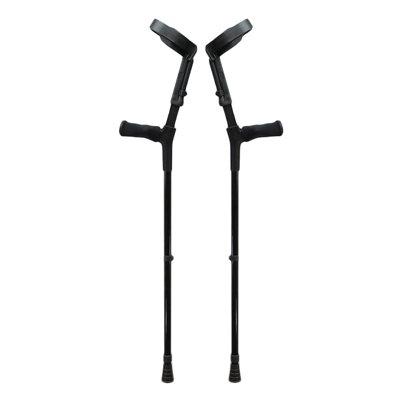 Cool Crutches Black Crutches (Pair) WalkingSticks.co.uk