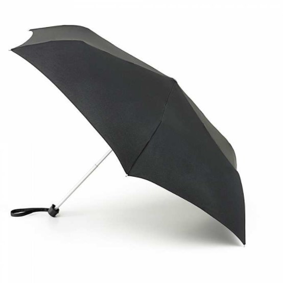 Fulton Miniflat 1 Black Foldable Umbrella