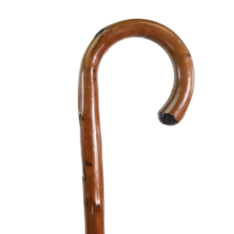 Gents' Crook-Handle Chestnut Walking Stick