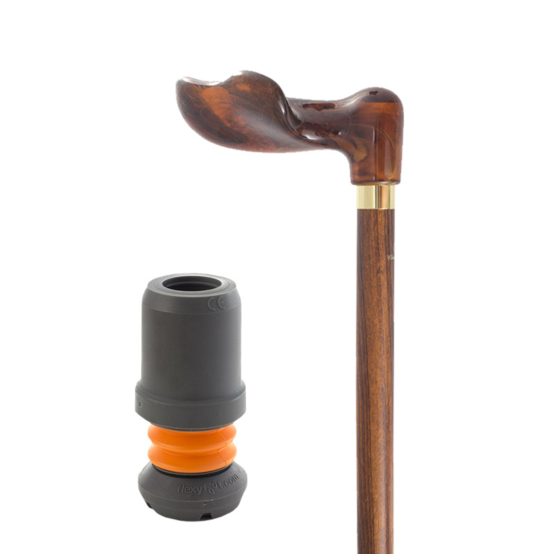 shock absorbing walking stick