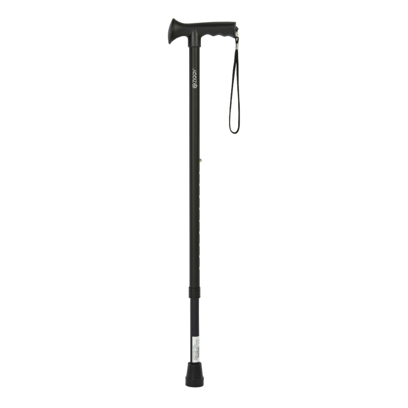 Adjustable Black Gel Handle Walking Stick WalkingSticks.co.uk