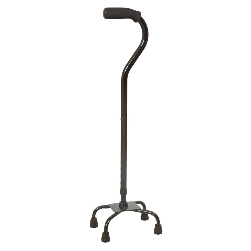 SwanNeck Orthopaedic Quad Cane WalkingSticks.co.uk