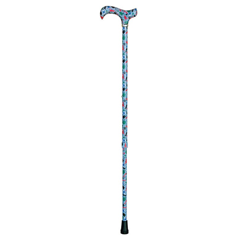 Surrealist Art Adjustable Derby Walking Stick - WalkingSticks.co.uk