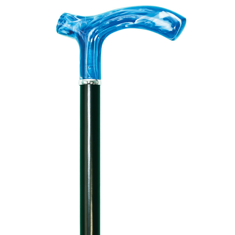 Azure Crutch Handle Dress Cane