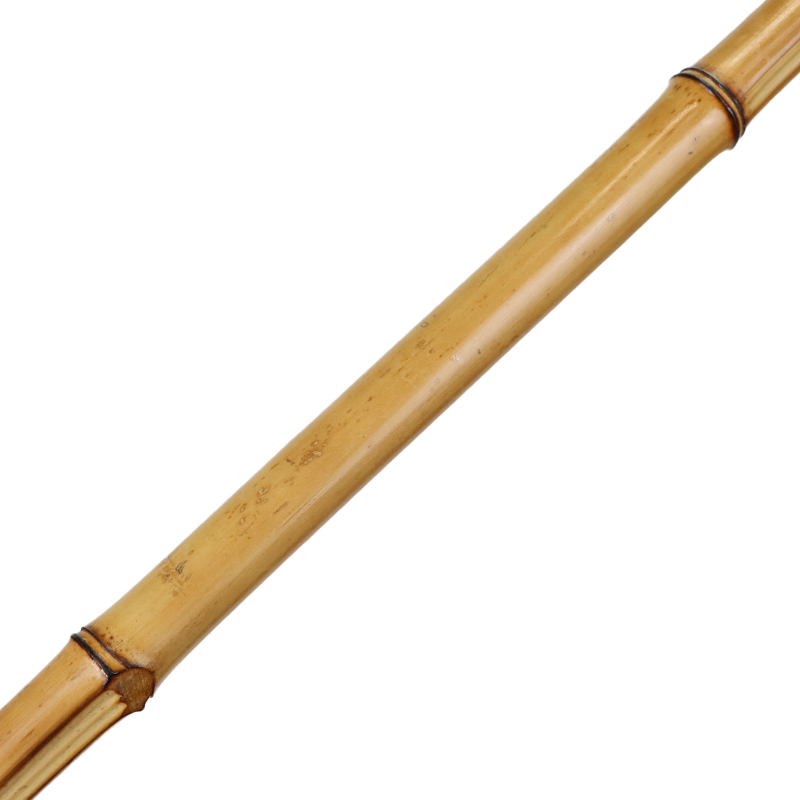 Bamboo Cane with Chestnut Crook Handle - WalkingSticks.co.uk