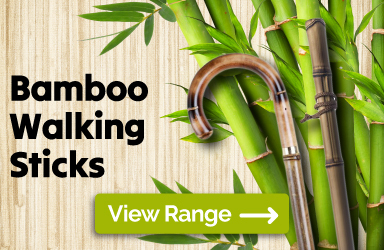 Browse Our Range of Bamboo Walking Sticks