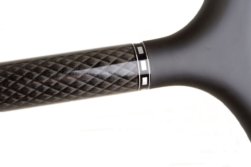 Derby Handle Black Diamond Carbon Fibre Walking Stick