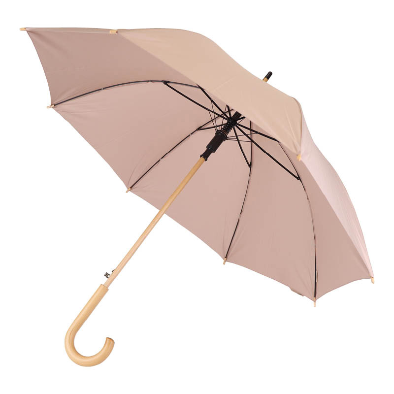 Parapluie Pliant Doppler Nature Stick – Compact, Résistant Vent 100 Km/h, Éco-Responsable En PET Recyclé Et Bois FSC