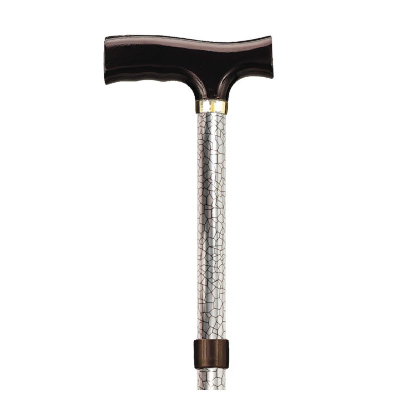 Drive Medical Stained Glass Patterned Folding Walking Cane with Strap