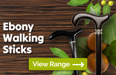 Browse Our Range of Ebony Walking Sticks